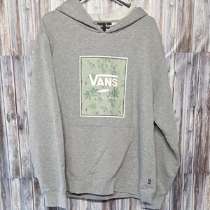 Vans Mens Gray Hoodie Size XXL
